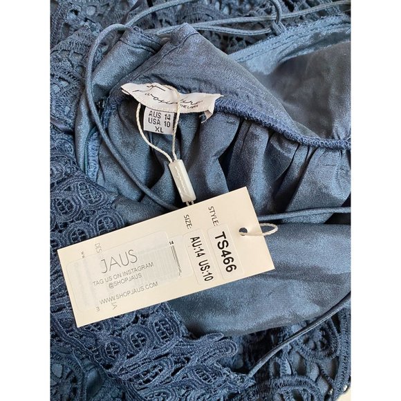 Mendoza Dress in Navy Blue - Size M  10 - Picture 7 of 7